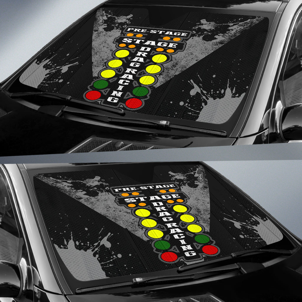 Drag Racing Windshield Sun Shade