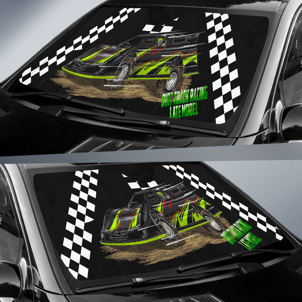 Dirt Track Racing Late Model Windshield Sun Shade