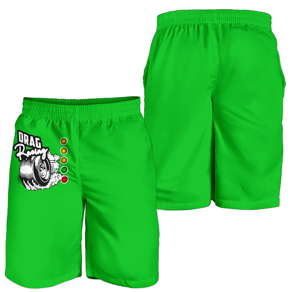 Drag Racing Men's Shorts Green