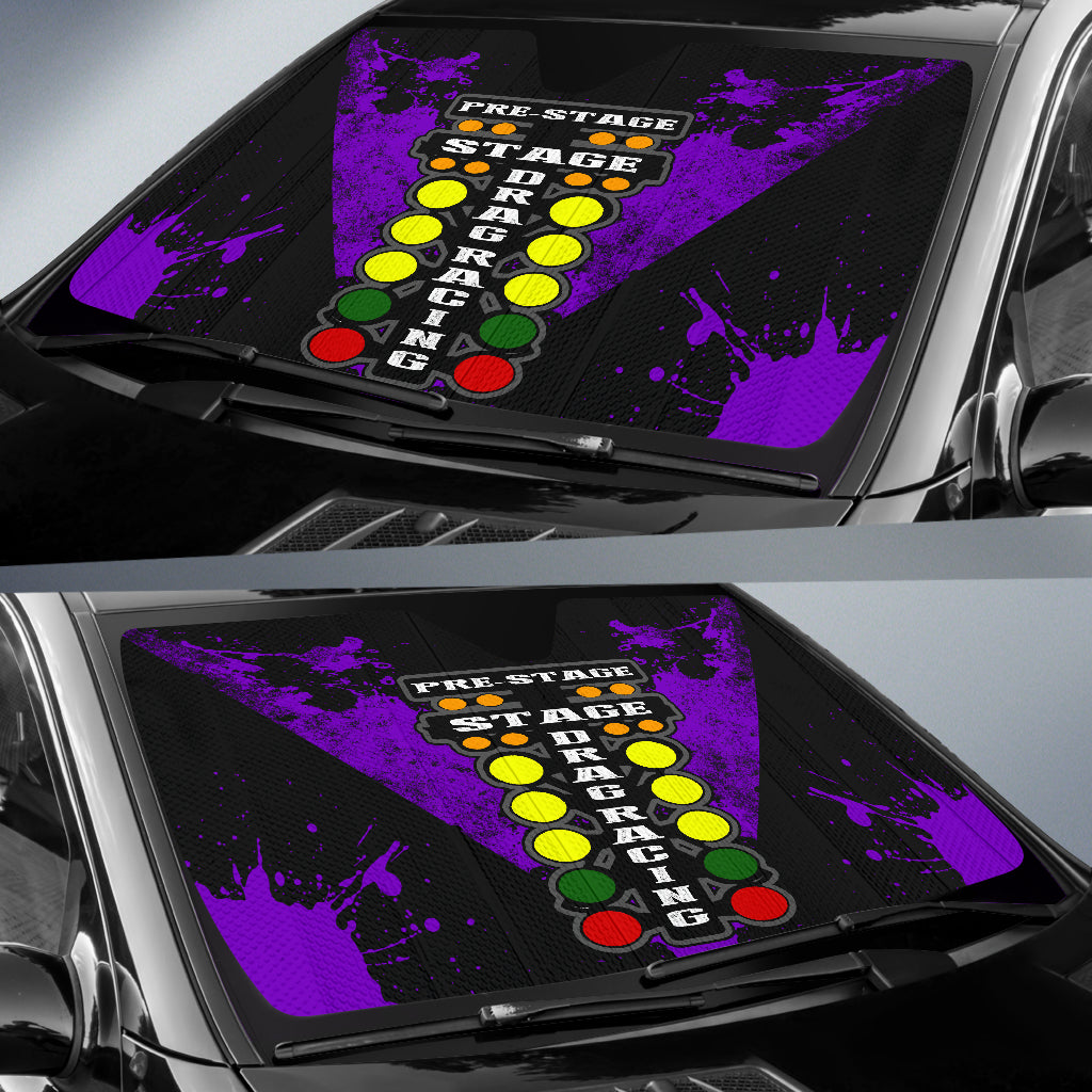 Drag Racing Windshield Sun Shade