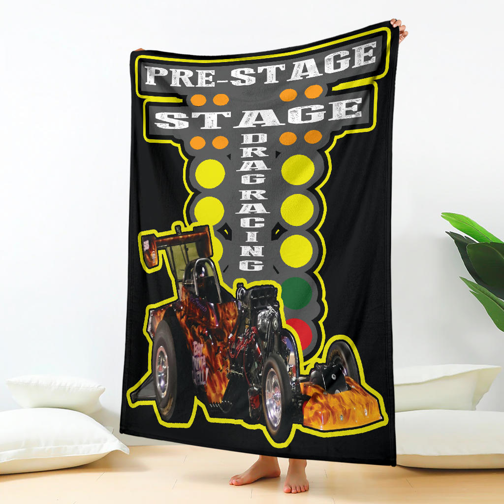 Custom Dragster Blanket