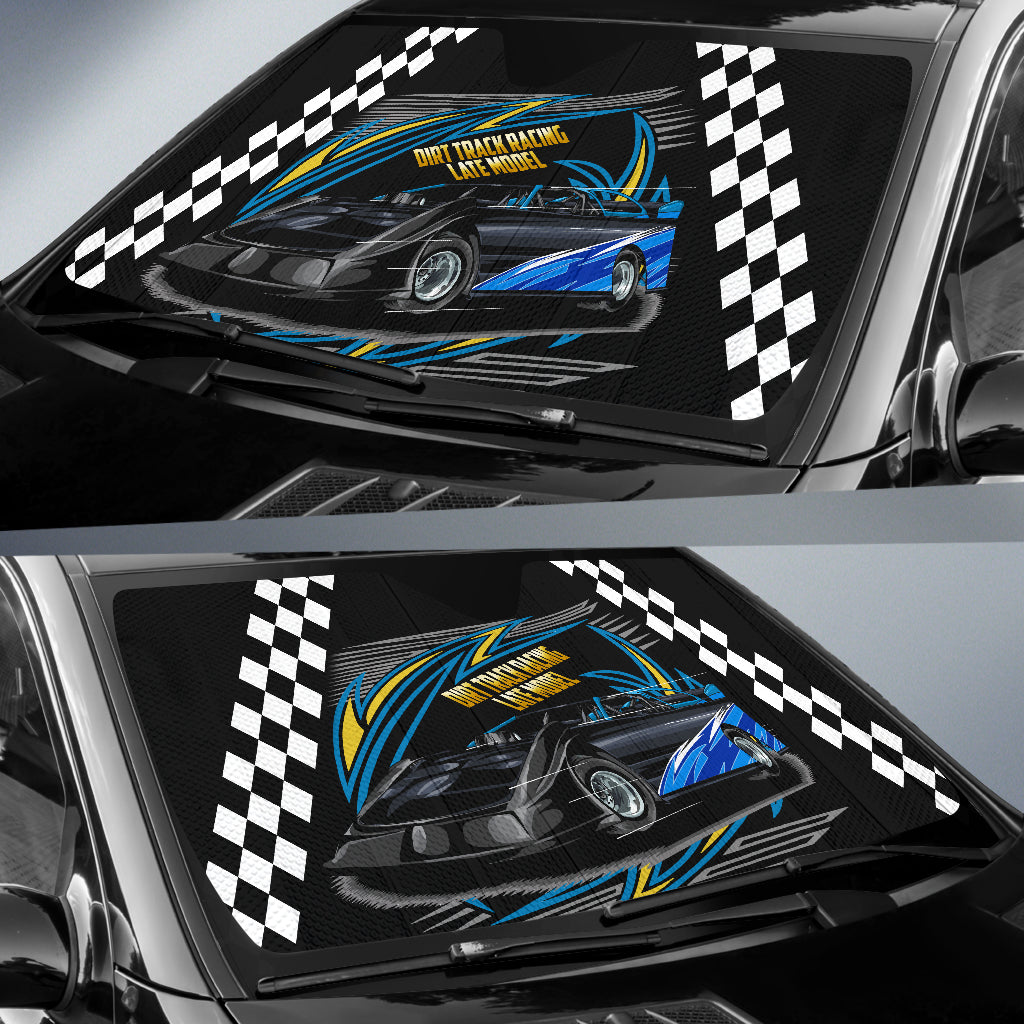 Dirt Track Racing Late Model Windshield Sun Shade