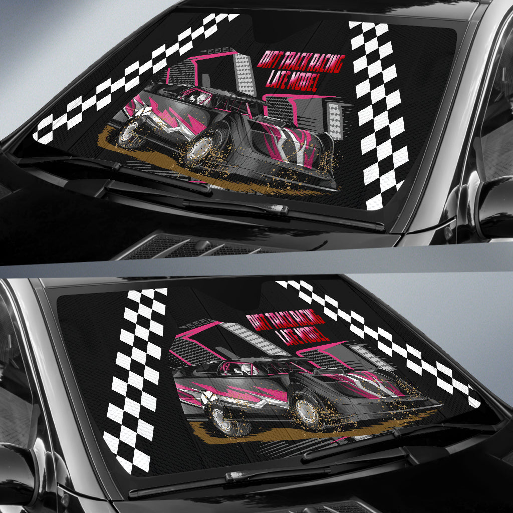 Dirt Track Racing Late Model Windshield Sun Shade