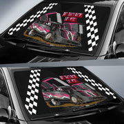 Dirt Track Racing Late Model Windshield Sun Shade