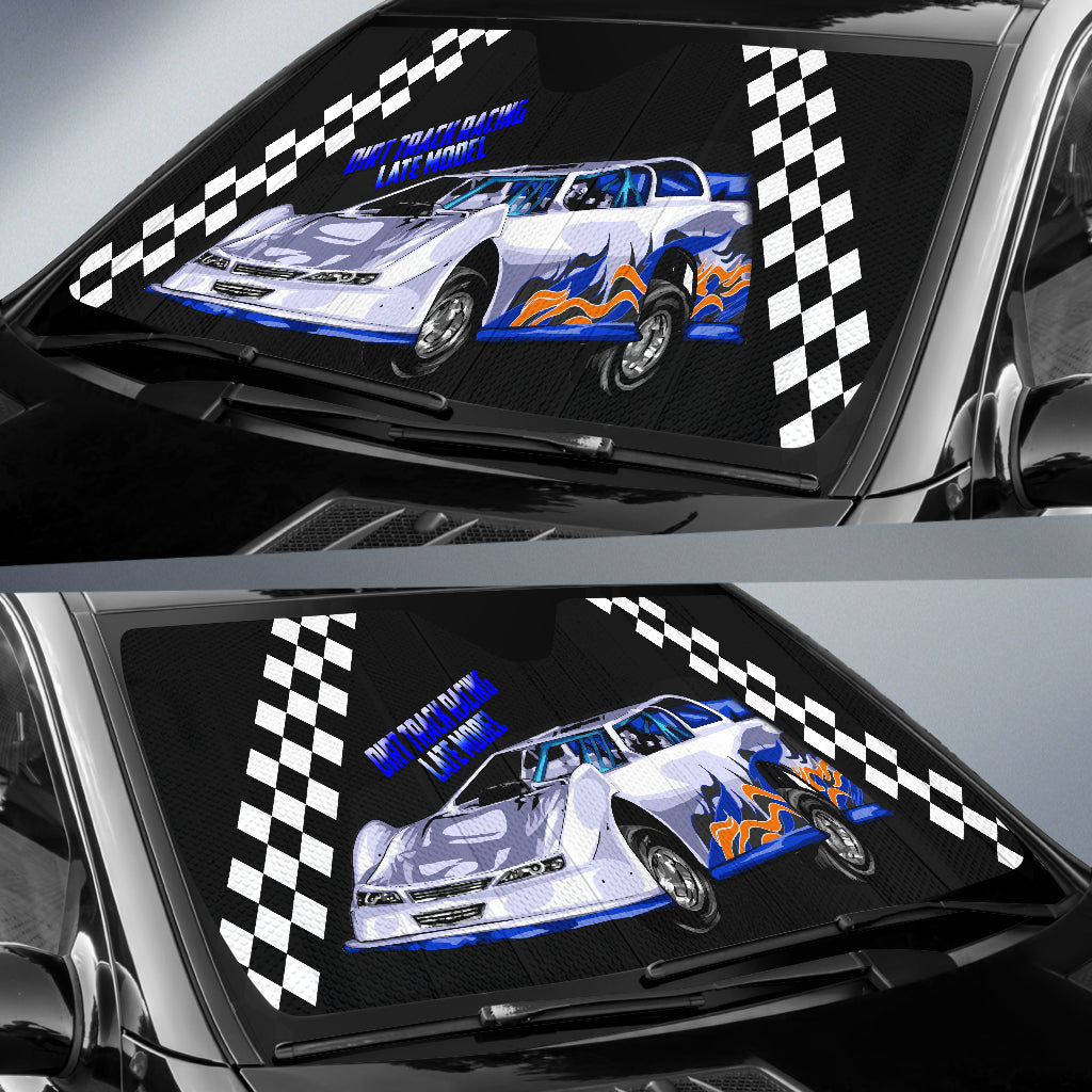 Dirt Track Racing Late Model Windshield Sun Shade