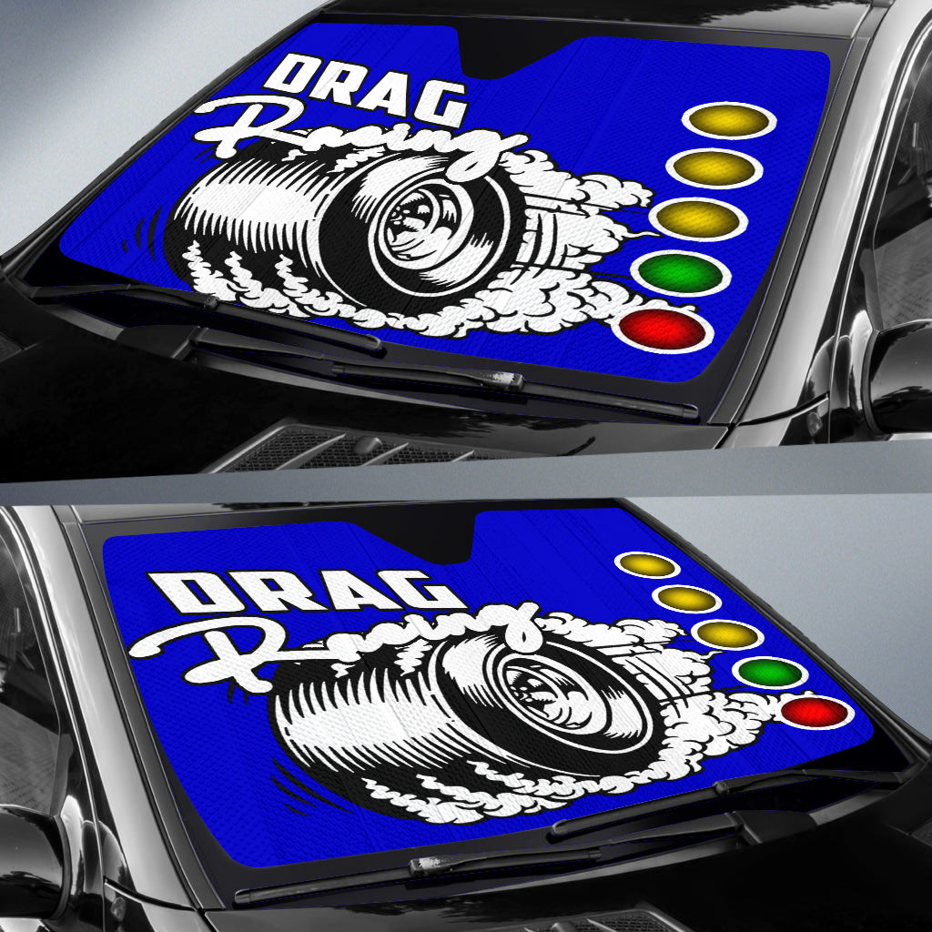 Drag Racing Windshield Sun Shade