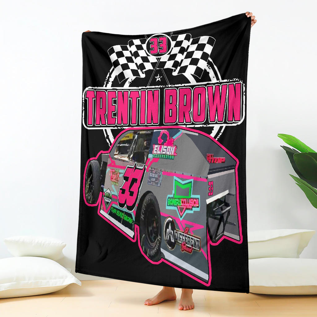 Custom Trentin Brown Blanket