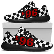 Custom Racing Checkered Sneakers