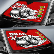 Drag Racing Windshield Sun Shade