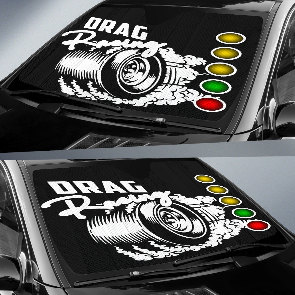 Drag Racing Windshield Sun Shade