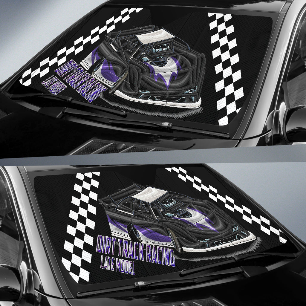 Dirt Track Racing Late Model Windshield Sun Shade