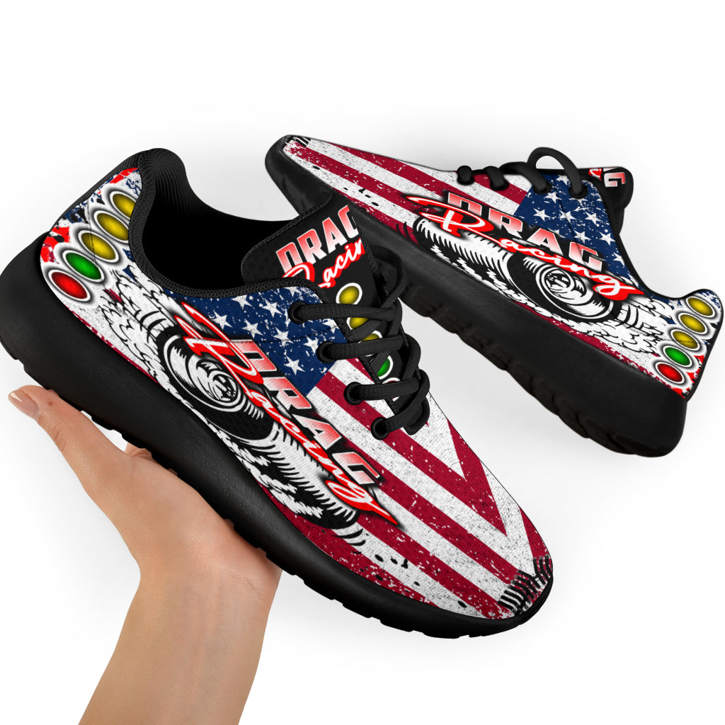 Drag racing sneakers USA