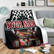 Custom Sprint Car Racing Blanket