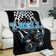 custom BMX racing blanket