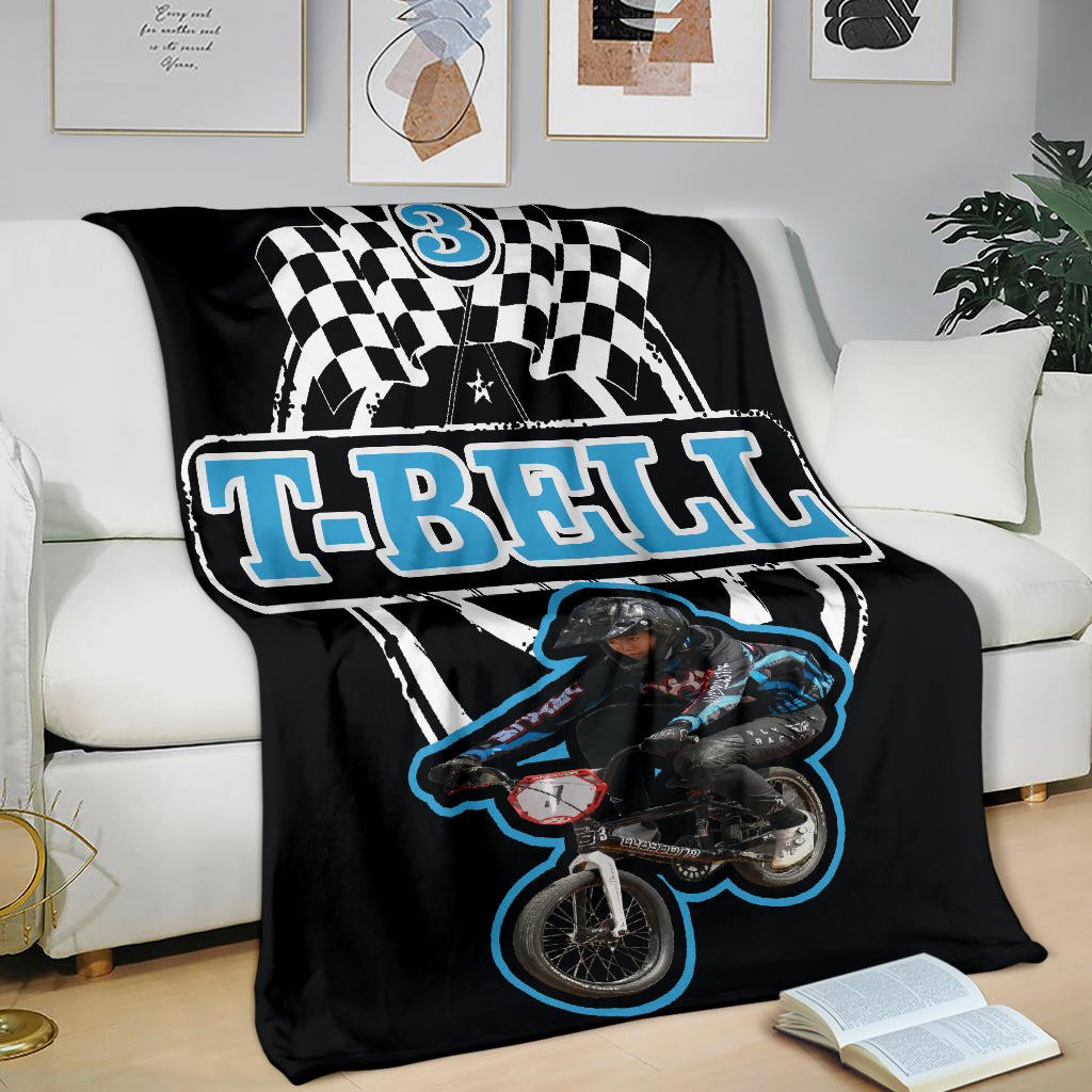 custom BMX racing blanket