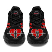 Drag Racing Heartbeat Chunky Sneakers