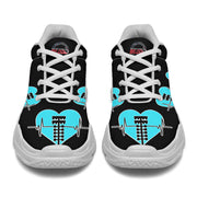 Drag Racing Heartbeat Chunky Sneakers