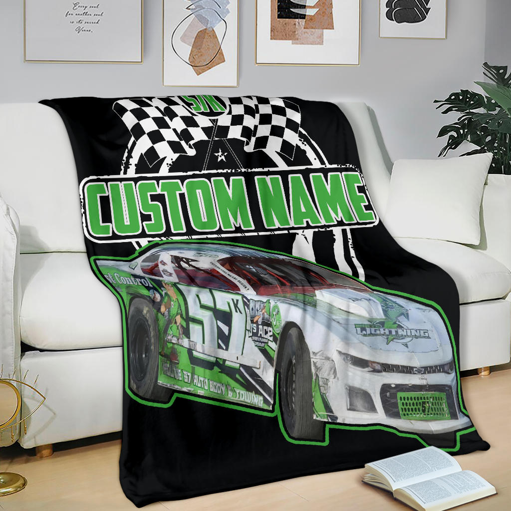 Custom Street Stock Blanket