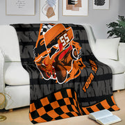Custom Sprint Car Racing Blanket