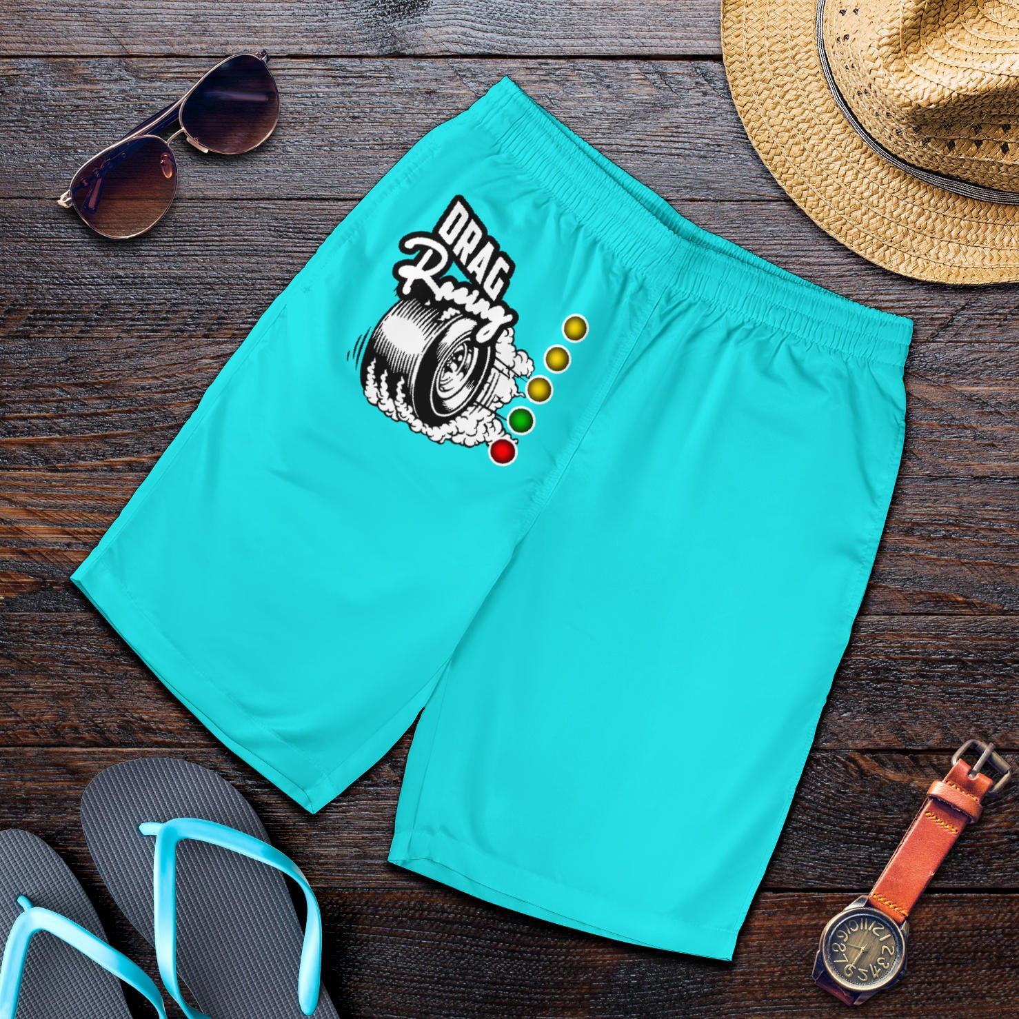 Drag Racing Men's Shorts