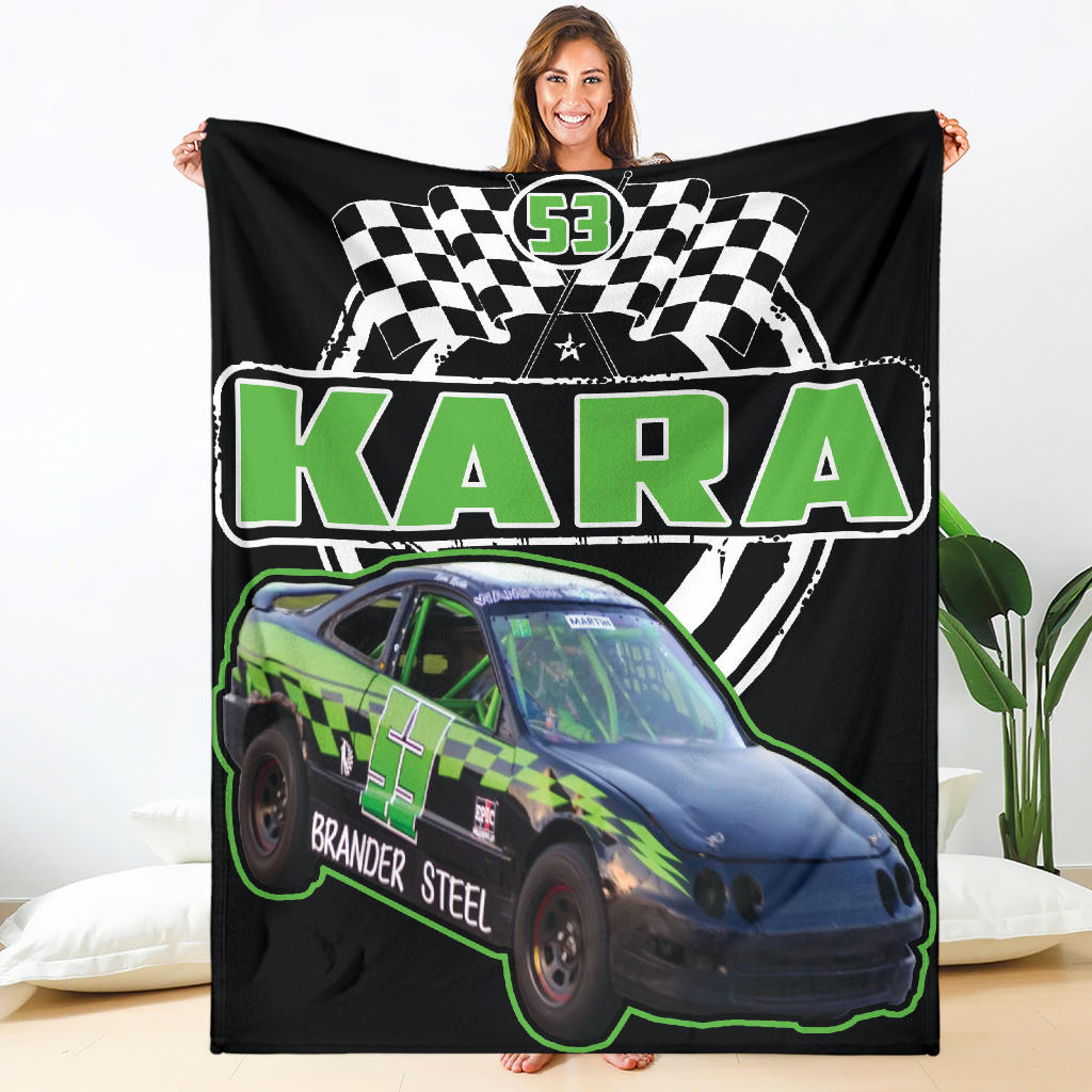 Custom Street Stock Blanket