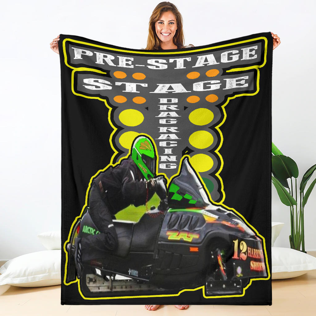 Custom Drag Racing Blanket V60