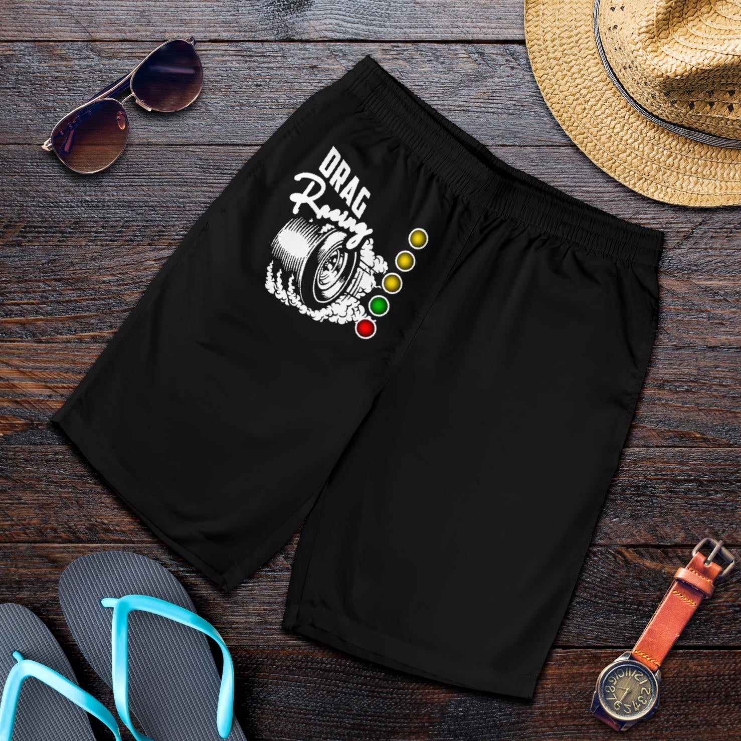 Drag Racing Men's Shorts