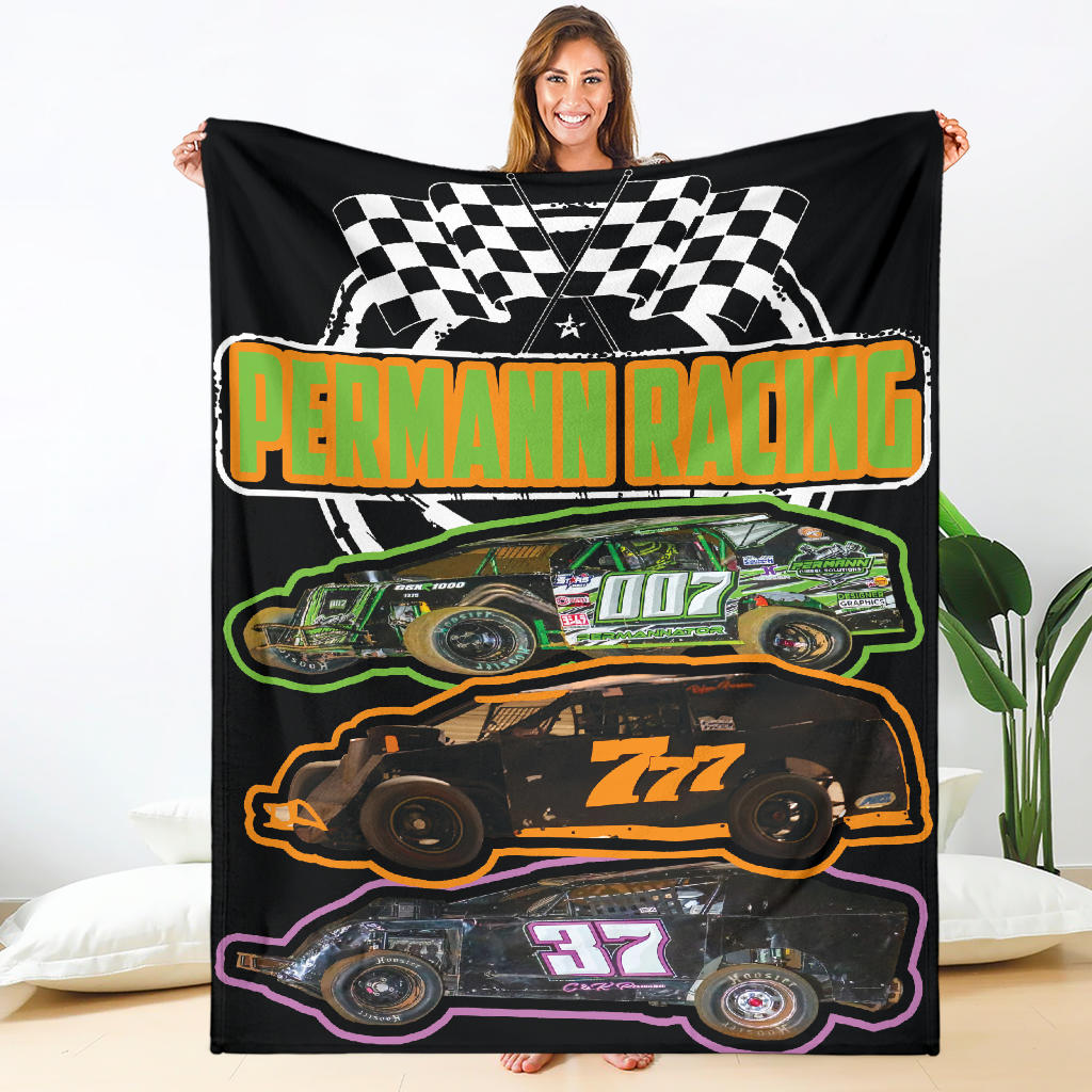 Custom Permann Racing Blanket
