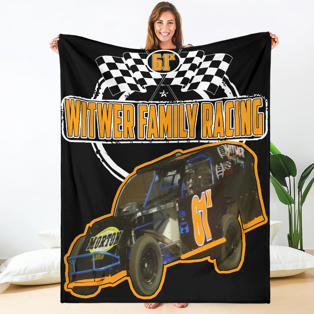 Custom Witwer Family Racing Blanket