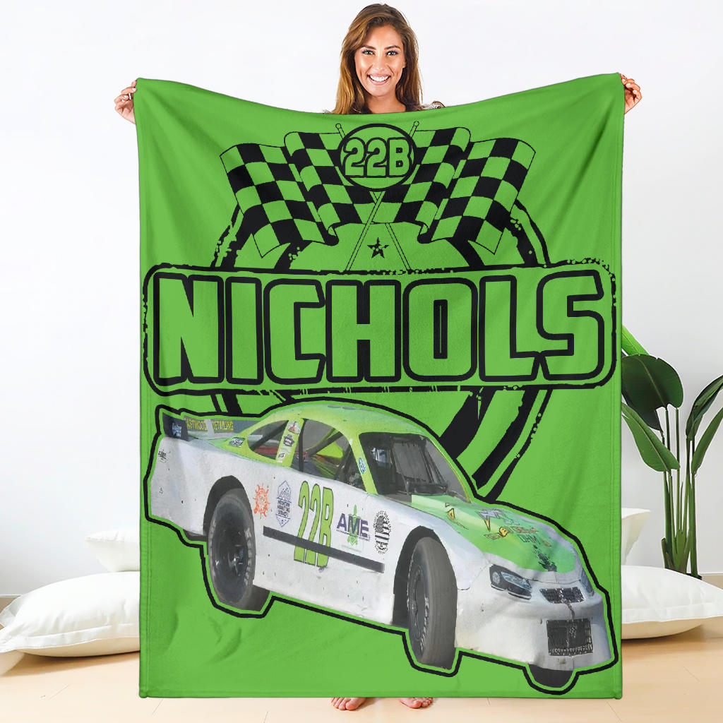 Custom Street Stock Blanket