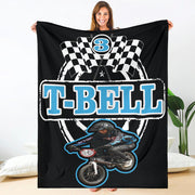 custom BMX racing blanket