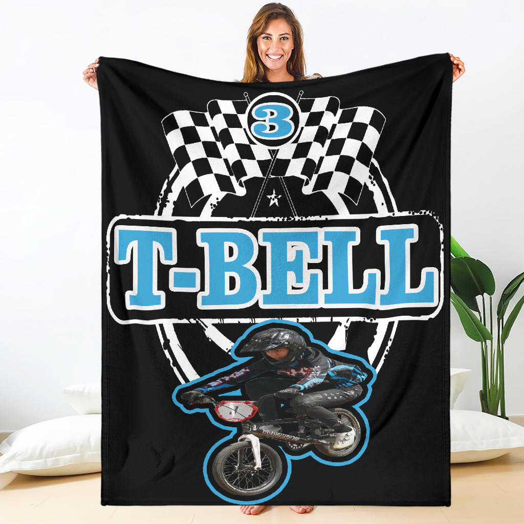 custom BMX racing blanket