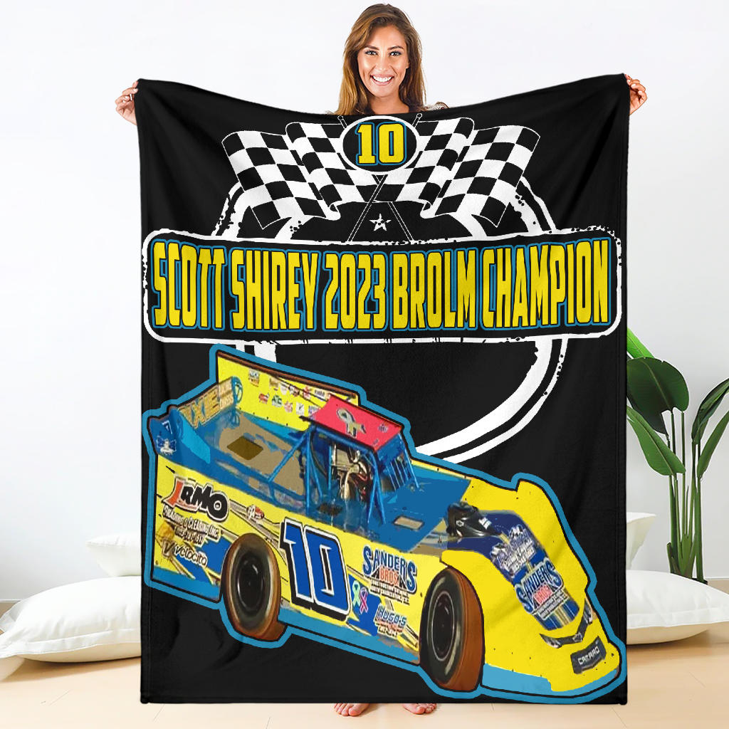 Custom Scott Shirey 2023 BROLM champion Blanket