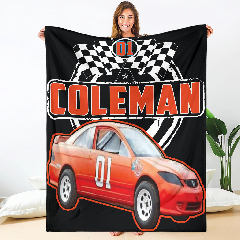 Custom Street Stock Blanket