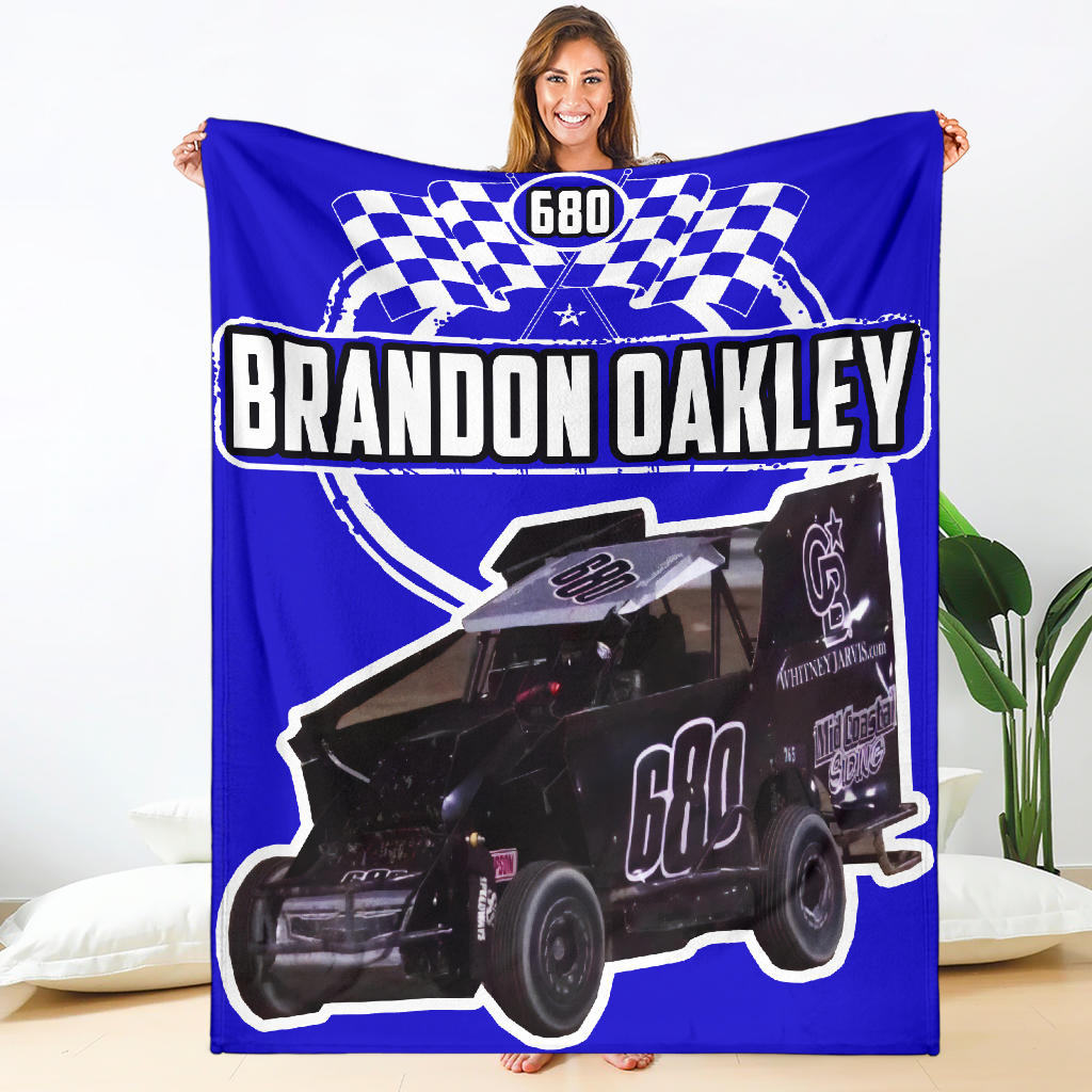 Custom Brandon Oakley Blanket