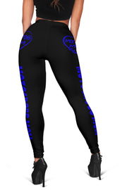 Motocross Mom Heart Leggings