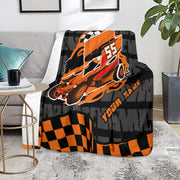 Custom Sprint Car Racing Blanket