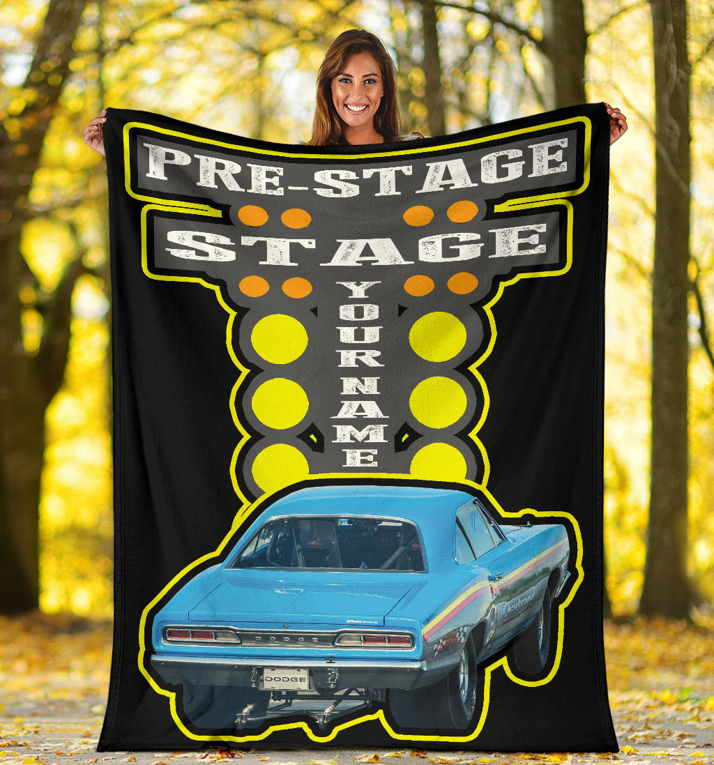 custom drag racing blanket