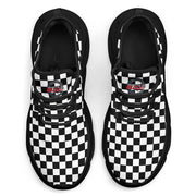 Custom Racing Checkered M-Sole Sneakers