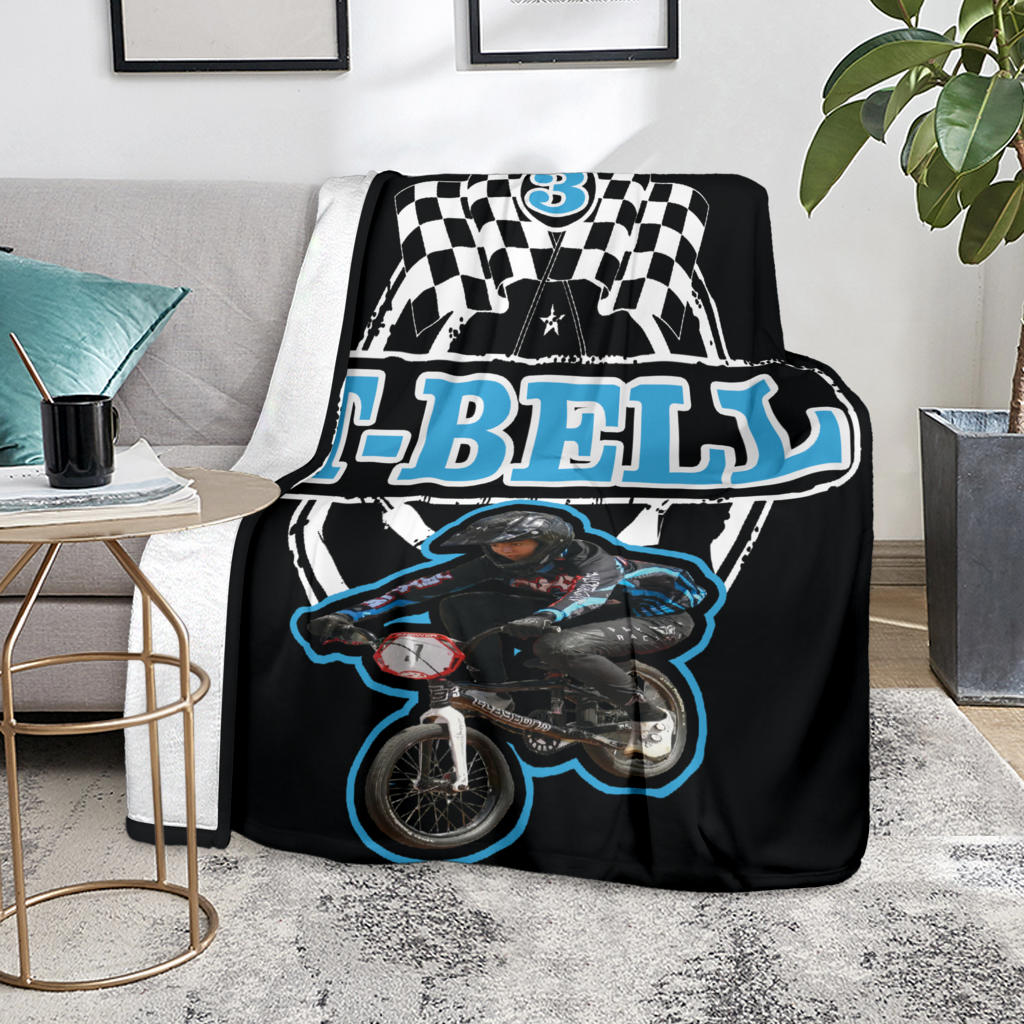 custom BMX racing blanket