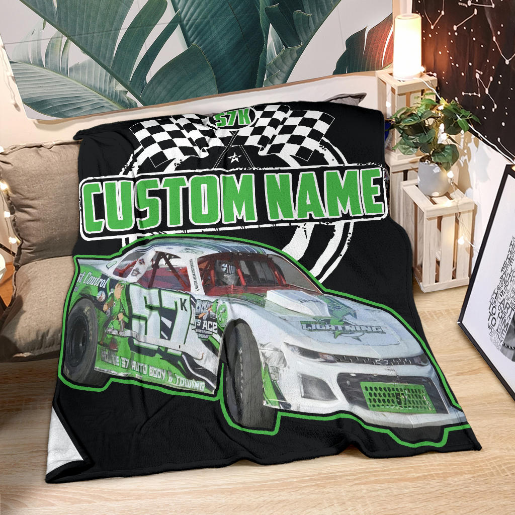 Custom Street Stock Blanket