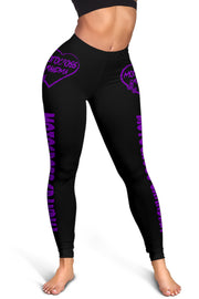 Motocross Grandma Heart Leggings