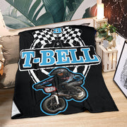 custom BMX racing blanket