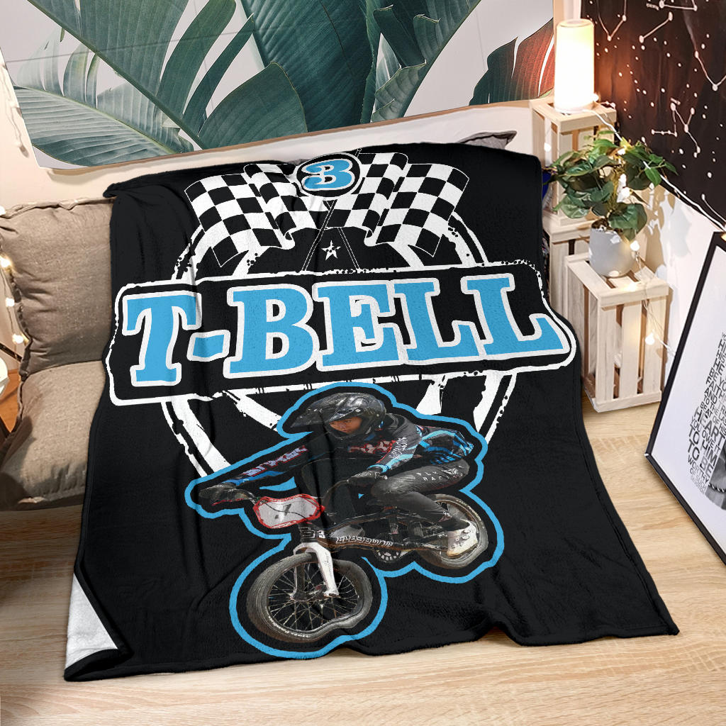 custom BMX racing blanket
