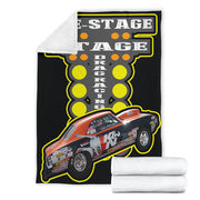 custom drag racing blanket