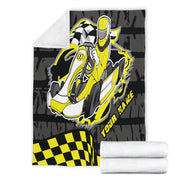 Custom Kart Racing Blanket
