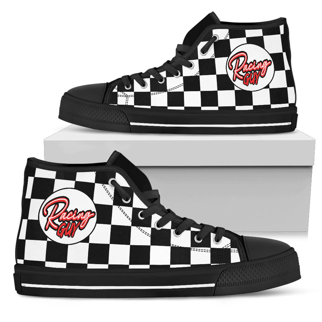Racing Guy High Top Shoes