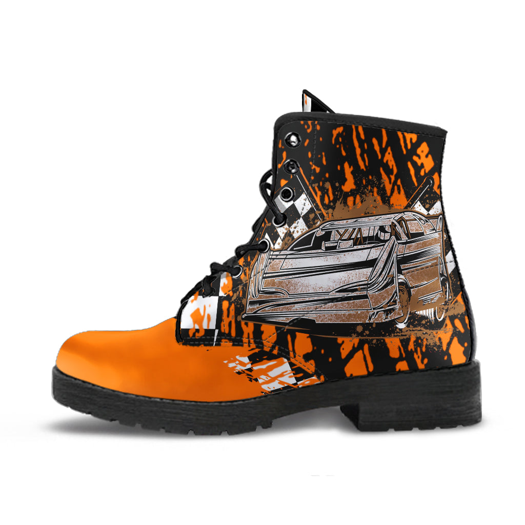 Racing Boots Late Model Orange
