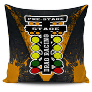 drag racing pillow cover