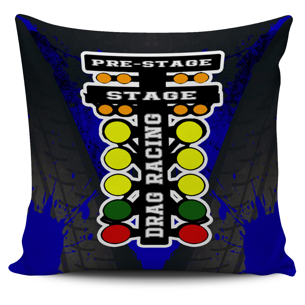 Drag Racing Pillow Cover